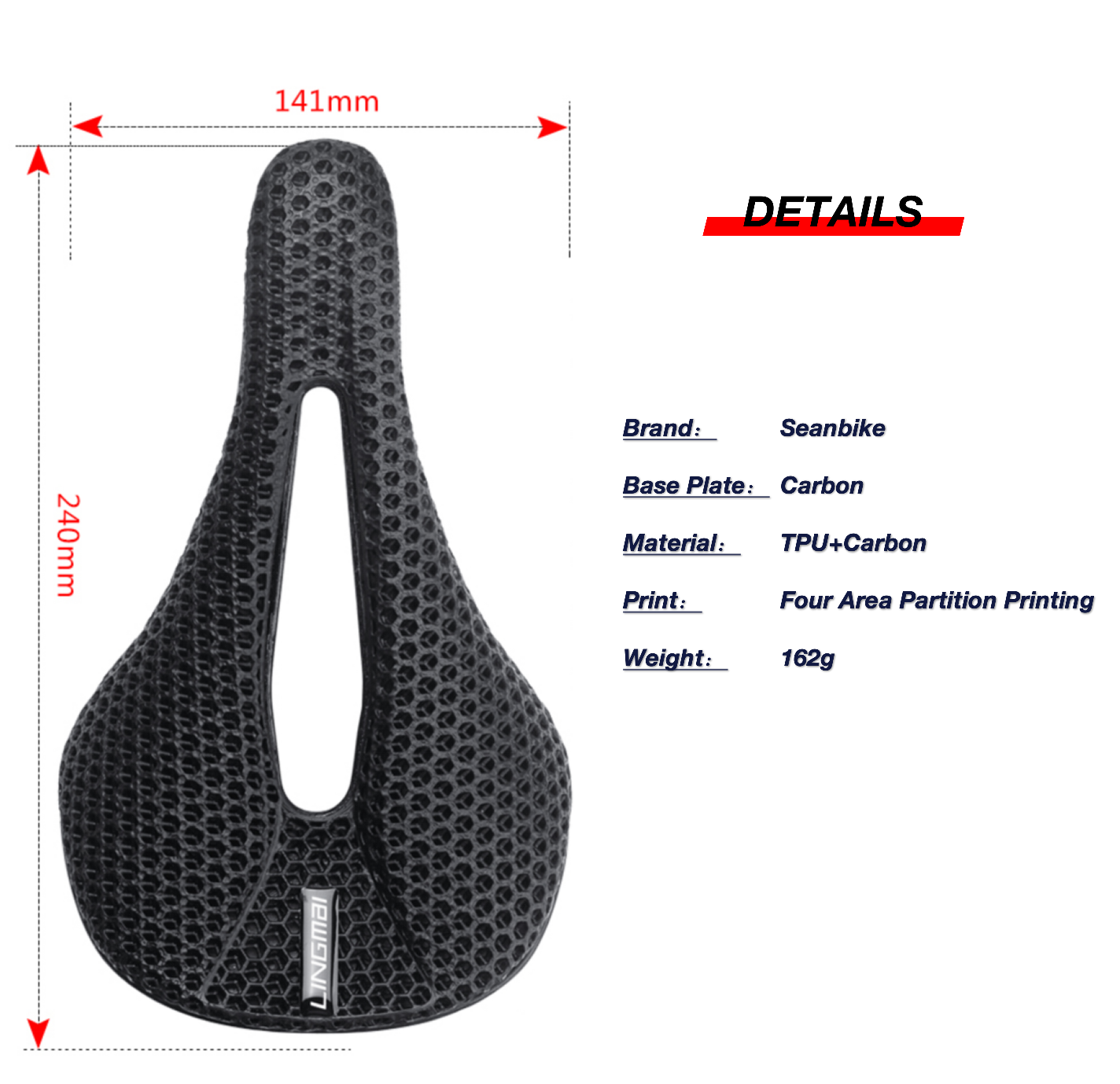 AeroCarbon SL 3D Saddle X6