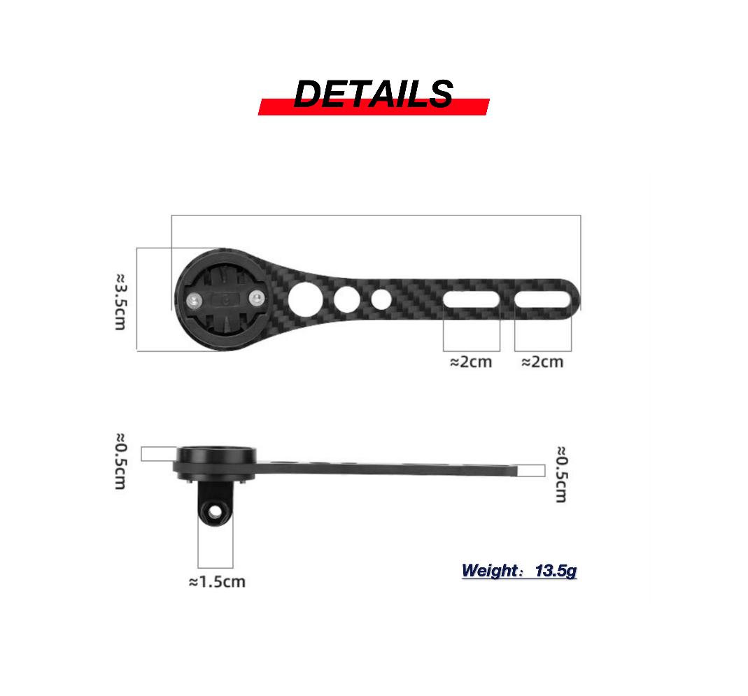 Carbon GARMIN Mounts TS2